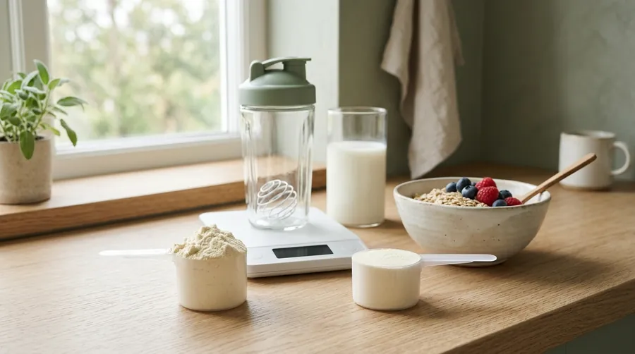 Wie viel Gramm hat ein Scoop Proteinpulver?